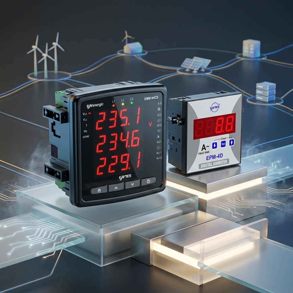 Amp meter 1P EPM-4D-48